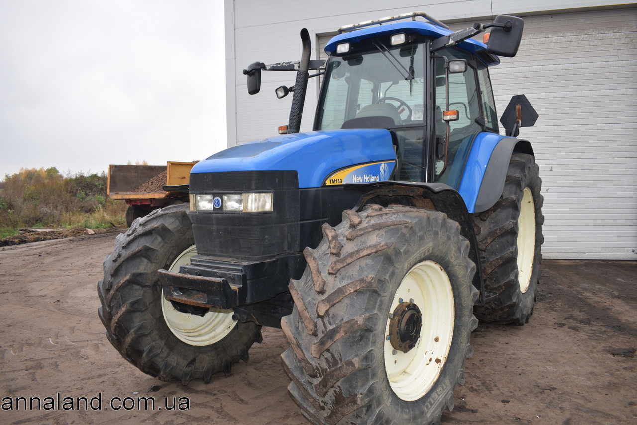 Трактор колісний New Holland TM140 n3 - 02 - Annaland.com.ua.jpg Продаж бу сг техніки з Нідерландів